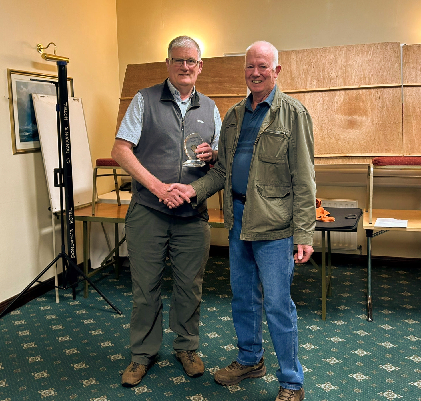 Most innovative member of the year Eamonn McCarthy